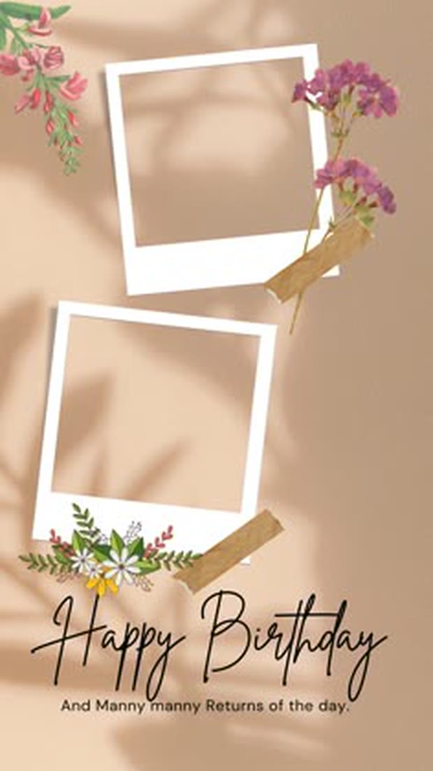 Yaadein birthday invitation invitation website template
